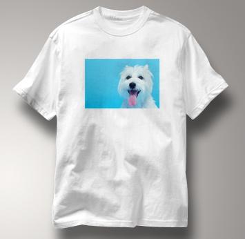 westie pictures. Westie T Shirt Portrait West